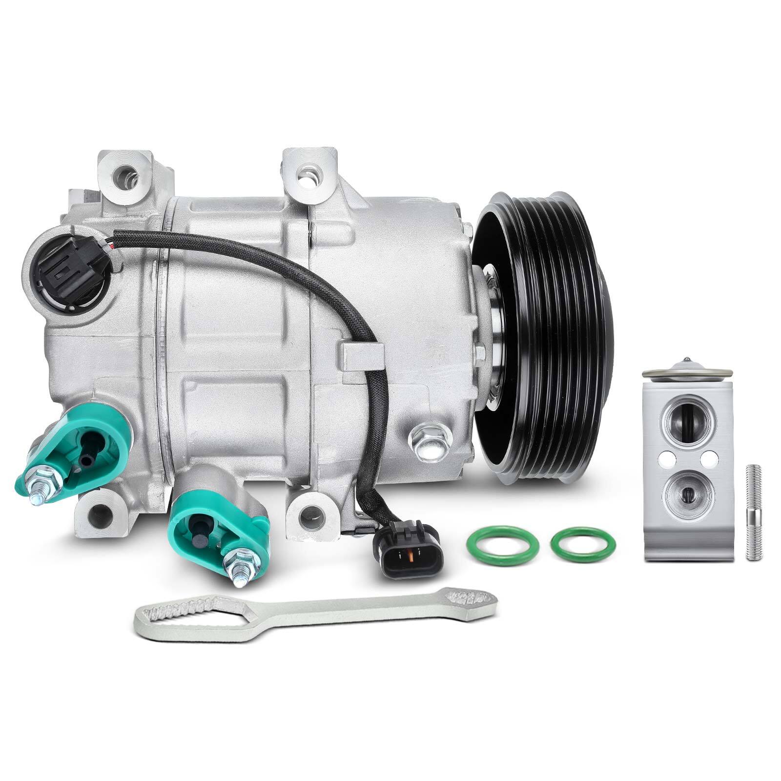 AC Compressor & Expansion Valve Kit for Hyundai Sonata 2011-2014 Kia Optima 2011