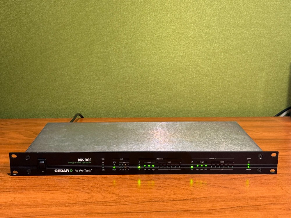 Cedar Audio DNS 2000 Dialogue & Audio Noise Suppressor - UNTESTED