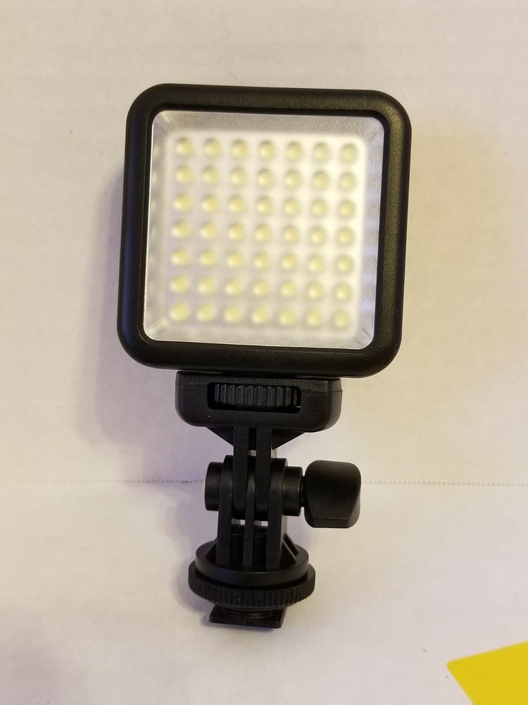 49 LED Video Light Panel Flash + 20pcs Gel Filter + Adjustable Stand