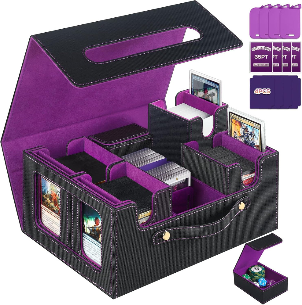 Trading Card Storage Box for MTG MTG Commander Deck Boxmulti-Purpose Deck Case
