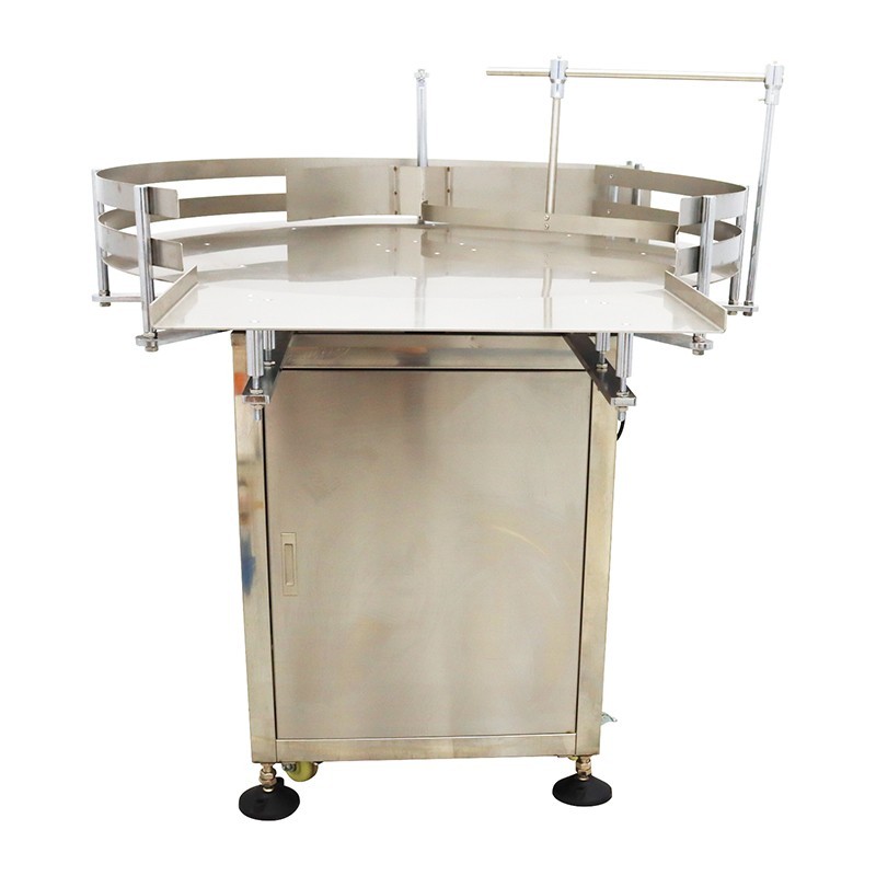 39.3" Automatic Round/Square Bottle Unscrambler Accumulation Table Bottle Sorter