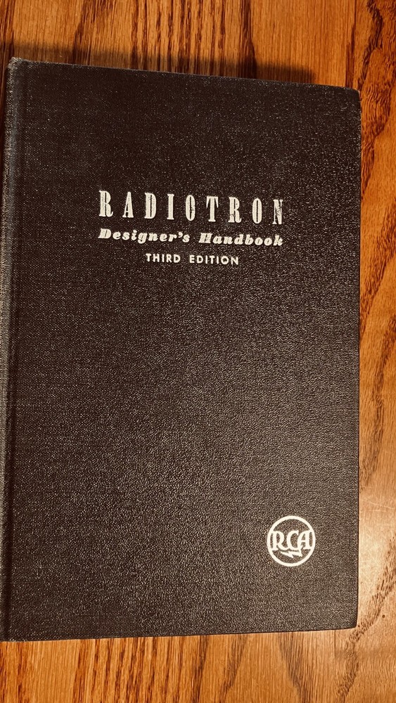 RCA Radiotron Designer's Handbook by E. Langford Smith 3rd Edition 1945 HC
