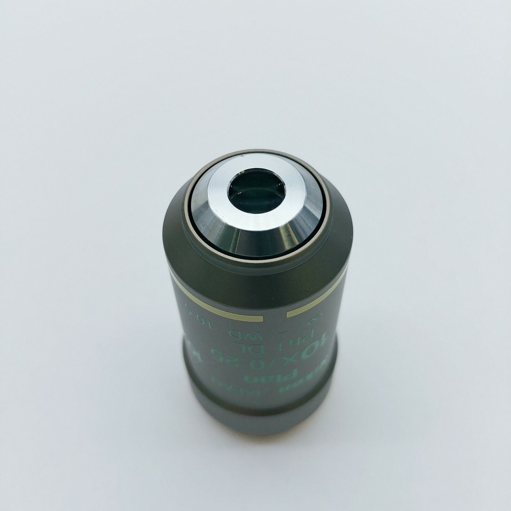 Nikon Microscope Objective Plan 10x Ph1 Phase Contrast for Eclipse Series