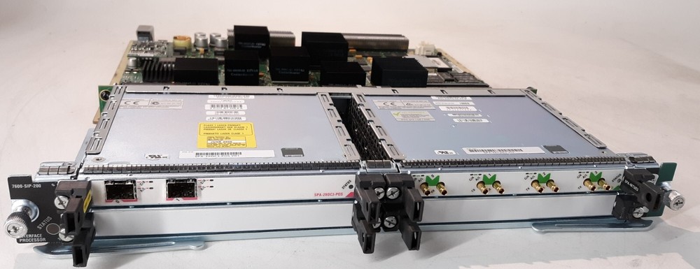 Cisco 7600-SIP-200 512MB SPA-4XT3/E3 + SPA-2X0C3 -POS SPA Interface Processor