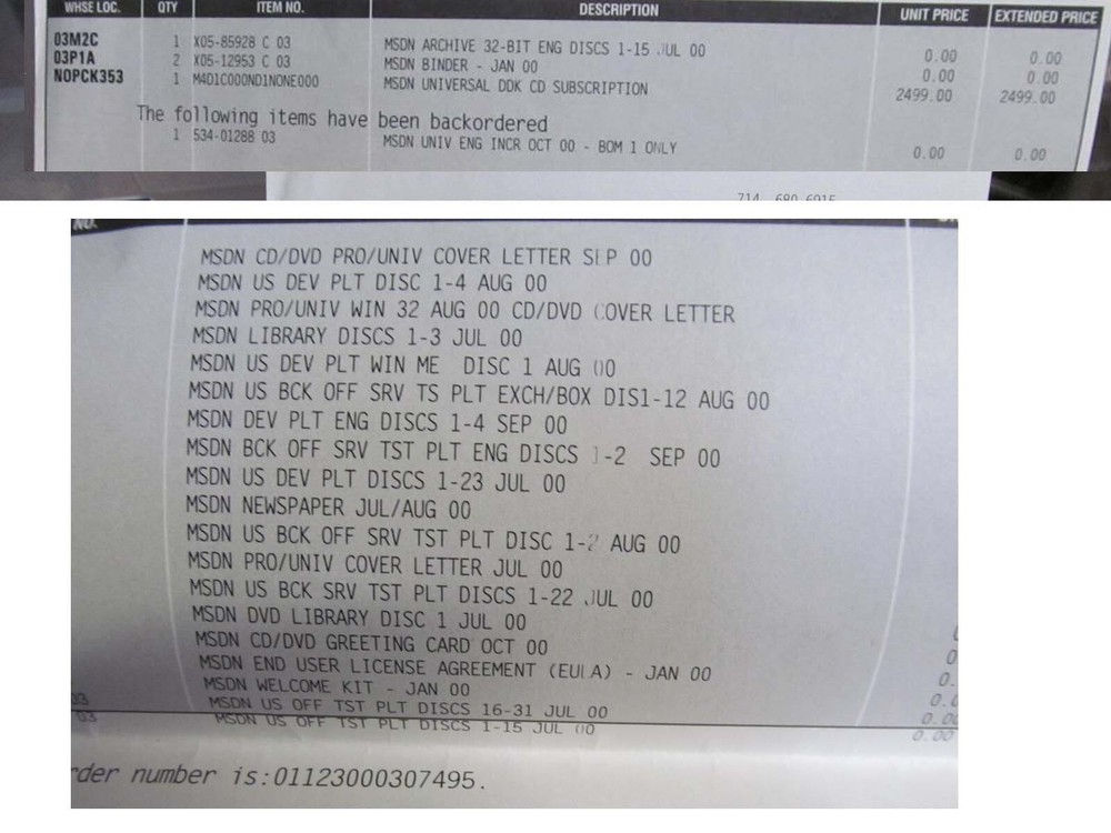 MSDN Subscription Software Library over 75 Disc Retail $2500 Visual Studio More!