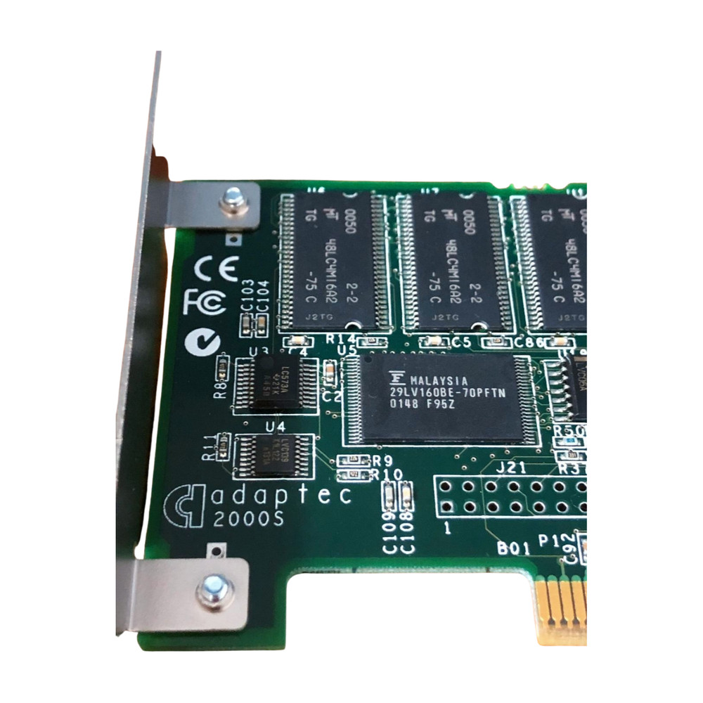 ADAPTEC ASR-2000S/48MB PCI-X Vintage Low Profile Raid Controller Card