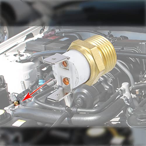 Universal Automotive Radiator Engine Cooling Fan Temperature Thermo Sensor