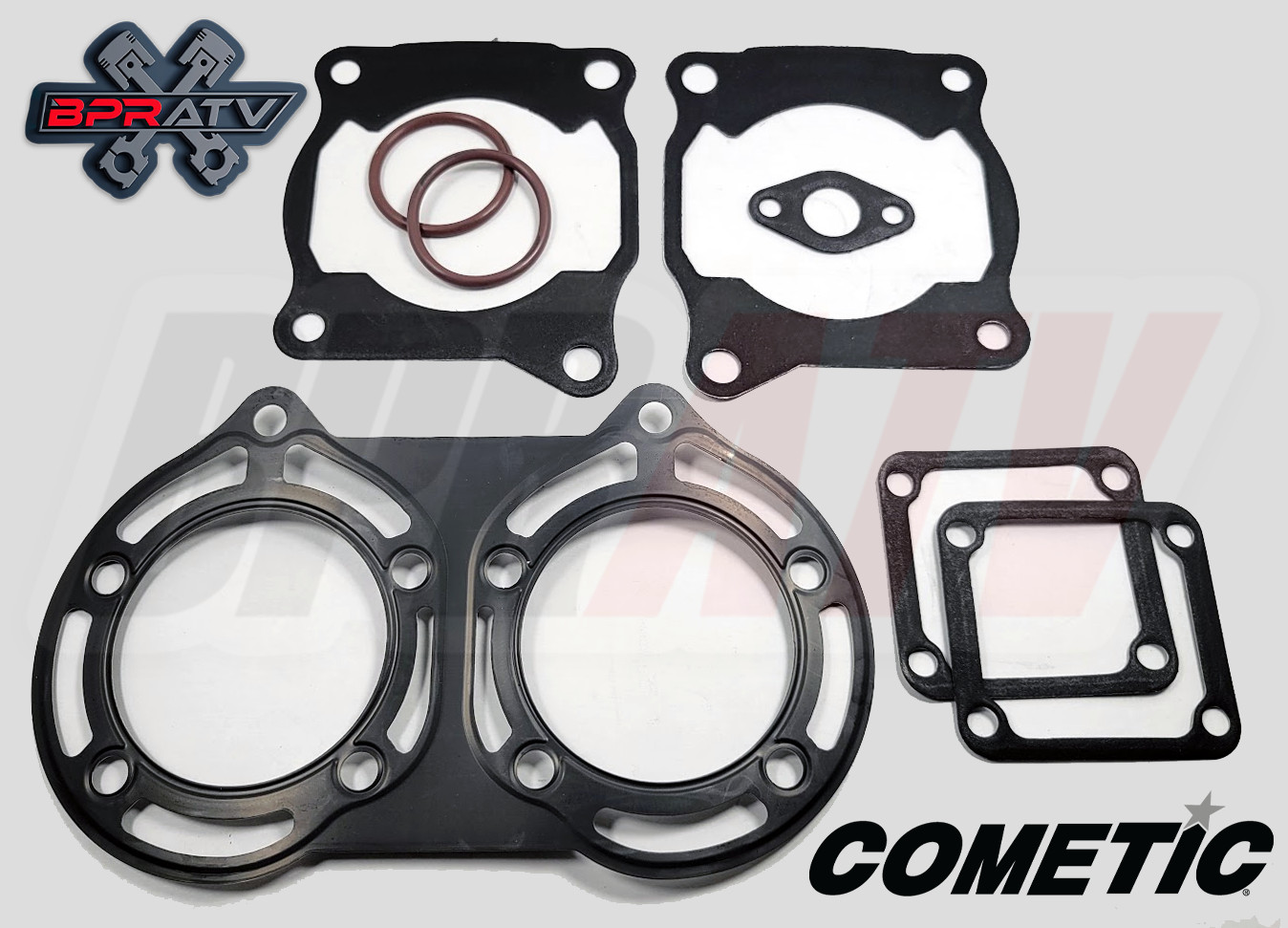 Yamaha Banshee 66mm Big Bore Cylinders + CP-Carrillo Pistons Top End Rebuild Kit