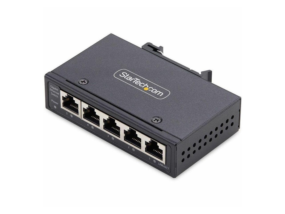StarTech 5-Port Unmanaged Industrial Network Switch I51G-ETHERNET-SWITCH