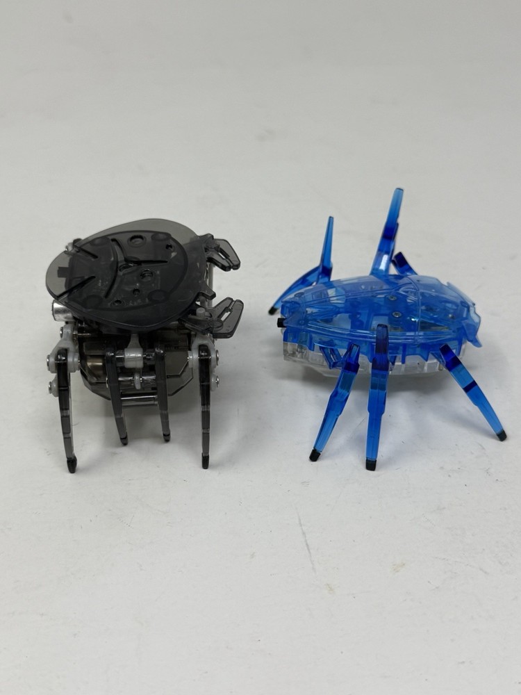 Hex Bug CRAB Micro Robotic Creatures Battery Powered Robot Lot Of 2