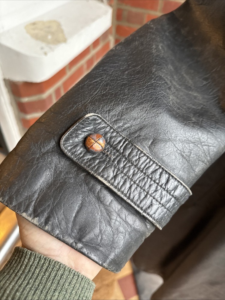 German Leather Greatcoat