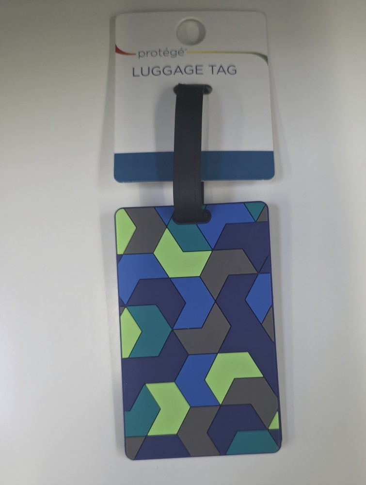 LUGGAGE TAG Colorful Geometric
