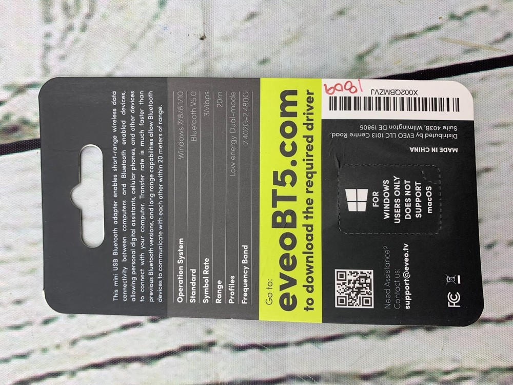 Bluetooth Adapter for PC Bluetooth USB Dongle 5.0