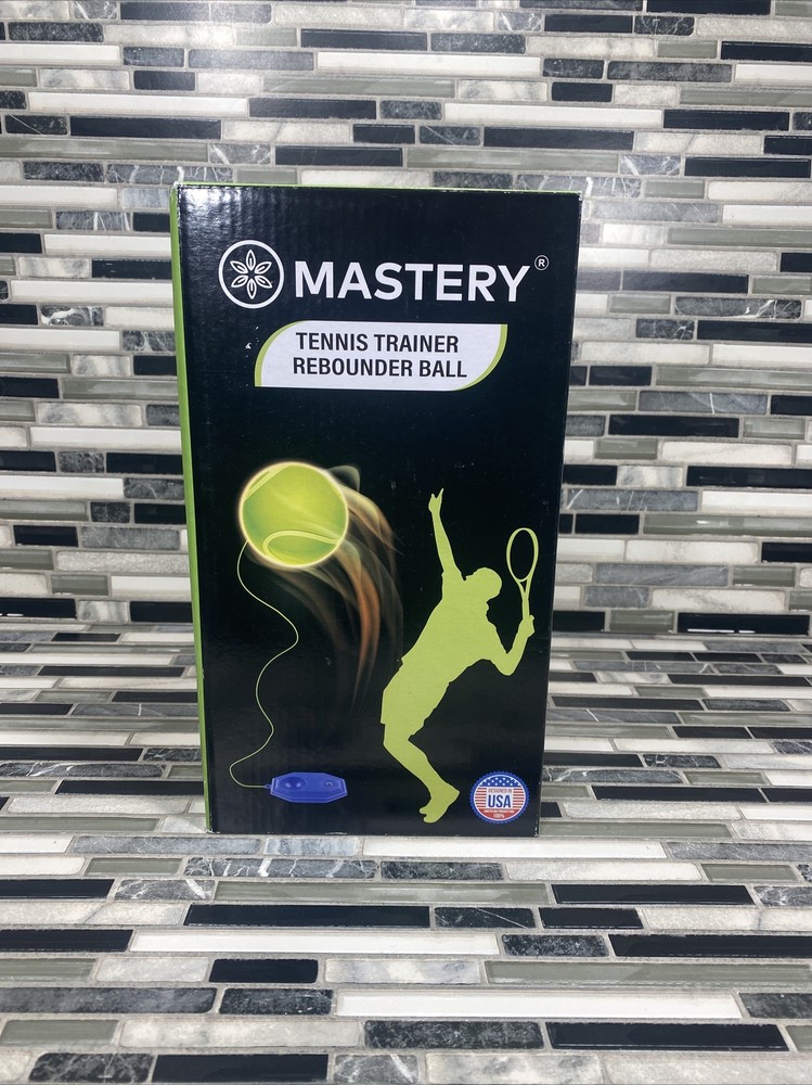 🎾Single Tennis Trainer Selfstudy Training Tool Exercise Baseboard Sparring US🎾