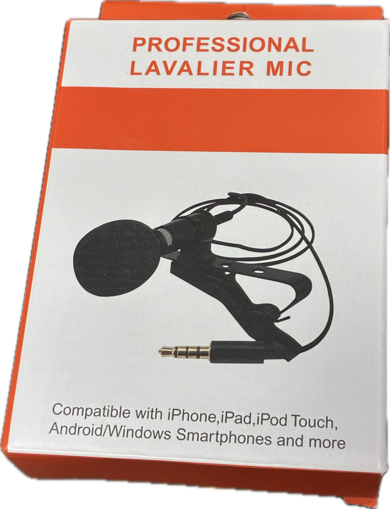 New- Professional Lavalier Microphone 3.5mm
