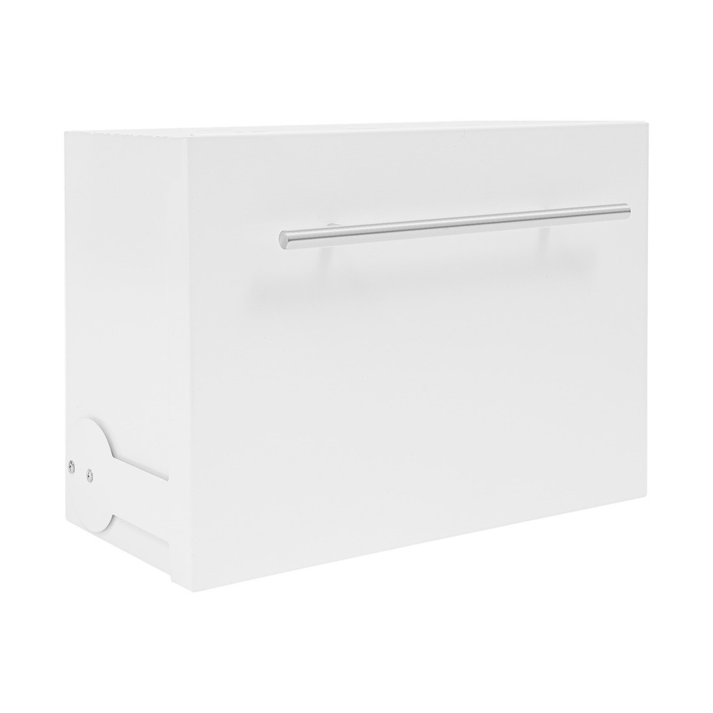 Kitchen Storage Rack with Pull-down Cover Wall Spice Organizer Under Cabinet