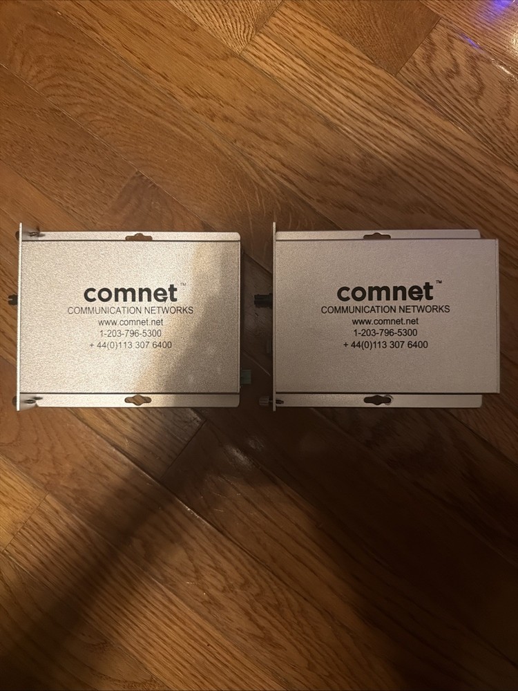 One COMNET CNFE1002 ETHERNET MEDIA CONVERTER - Used 2pcs