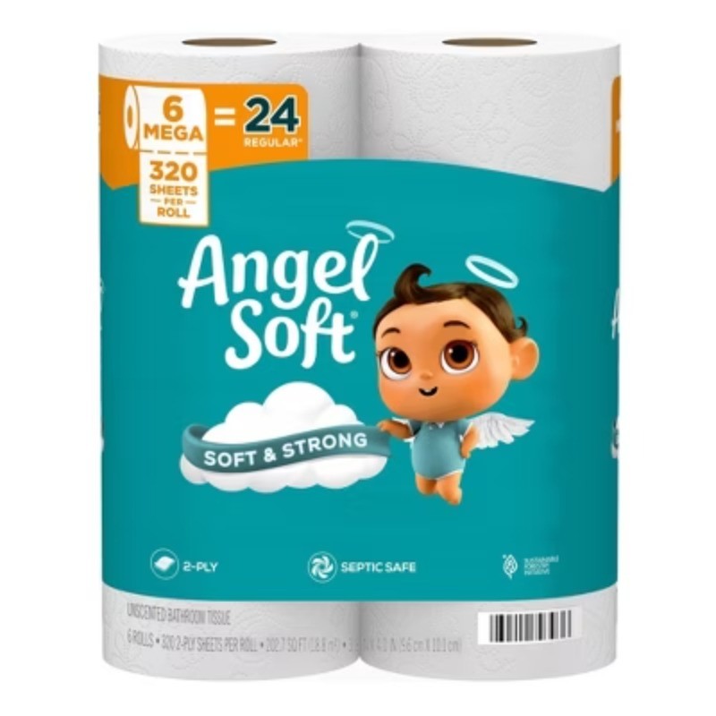 Toilet Paper - 16 Mega Rolls