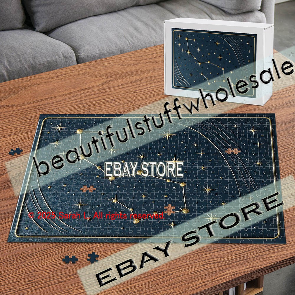 500 piece jigsaw puzzle Night Sky Constellations Celestial