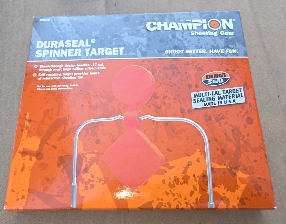 Champion shooting gear duraseal spinner target