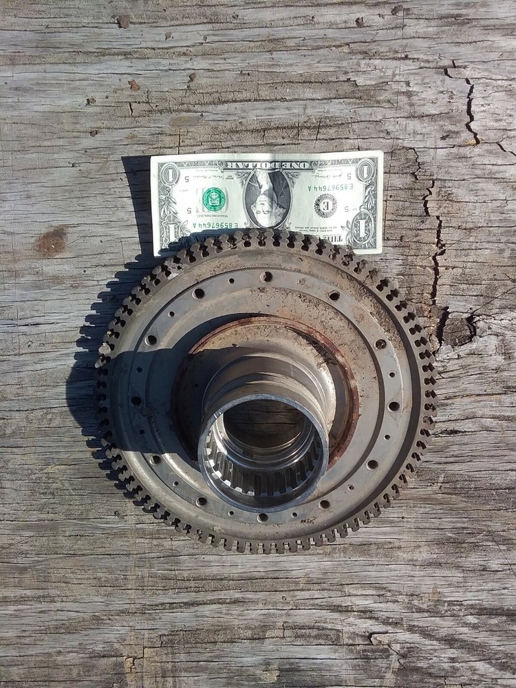 J-85 Jet Engine Scrap Hub Section