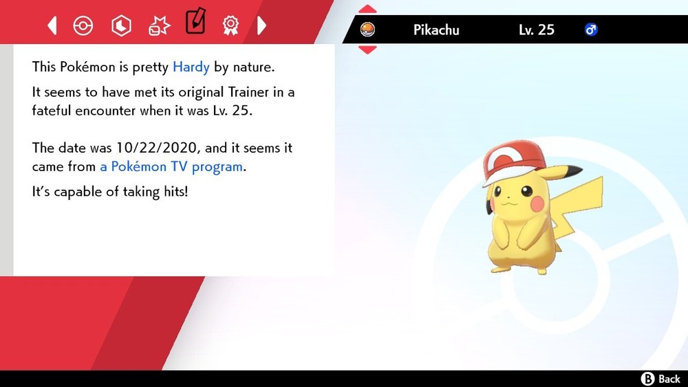 Kalos Cap Pikachu Event For Pokémon Sword & Shield