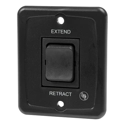 40 AMP Power RV Awning Interior Replacement Switch Kit and Plate — Extends
