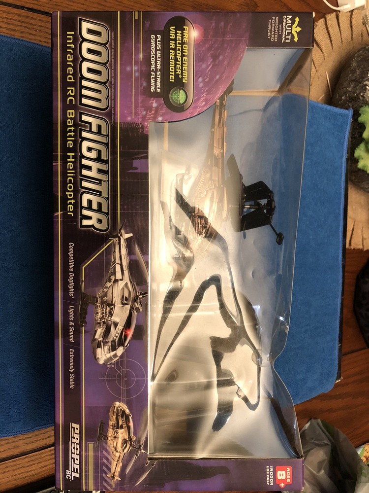Rc Doom Fighter Infrared Battle Helicopter