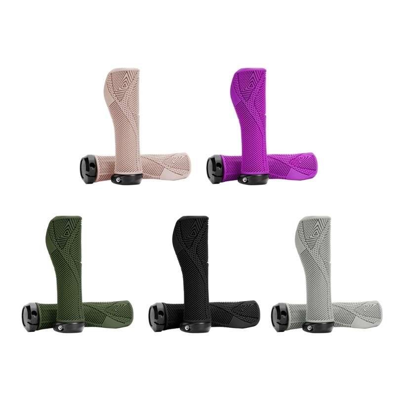 1pair Durability Mountain Bike Grip Ergonomic Comfortable Handlebars Grip