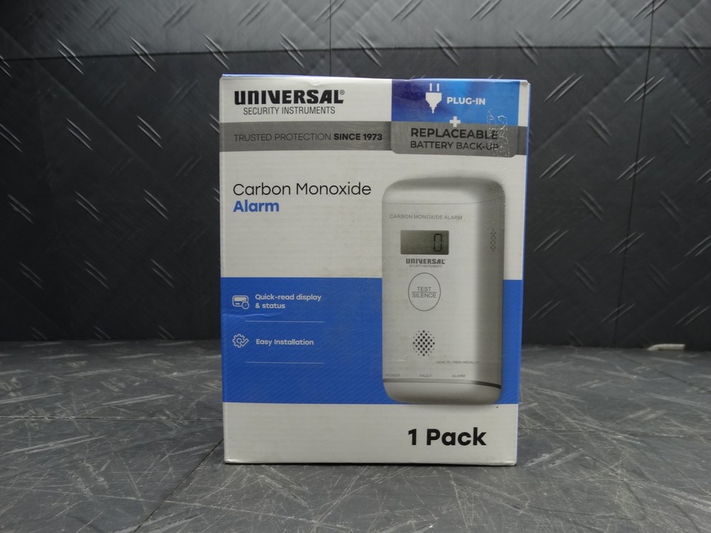Universal Security Instruments Plug-In Carbon Monoxide Detector