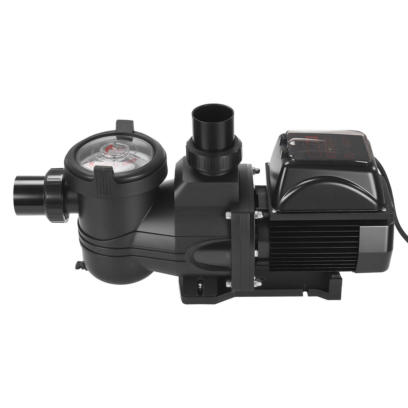 Uimoso Variable Speed 2HP Pool Pump 220V 145 GPM for Inground/Above Ground Pools