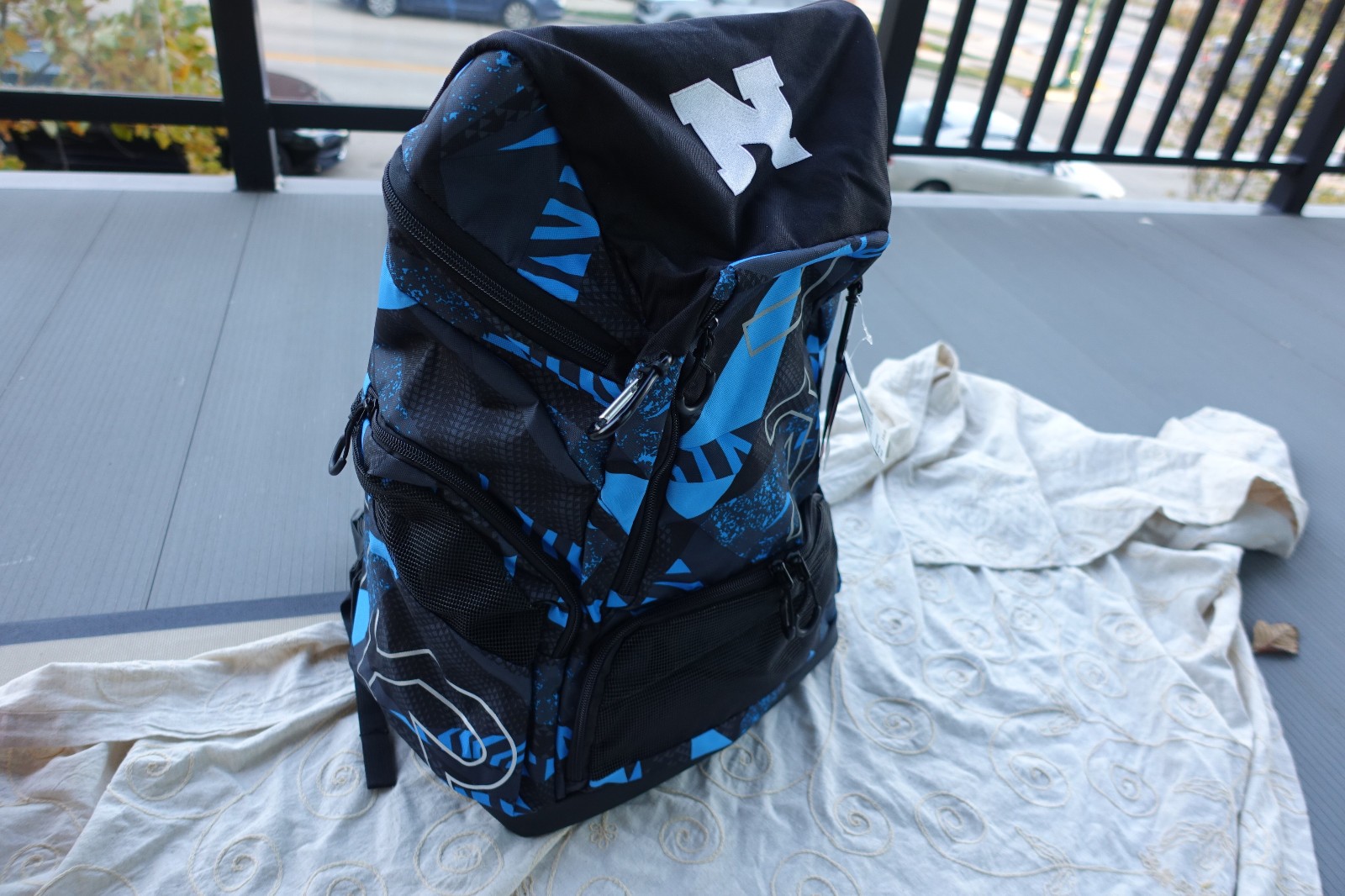 New TYR Alliance 45L Oversized Backpack Gym & Pool Bag - Swimming -Triathlon