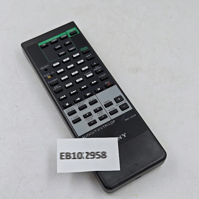 Sony RM-U232 Remote Control - Working, Signs of Use