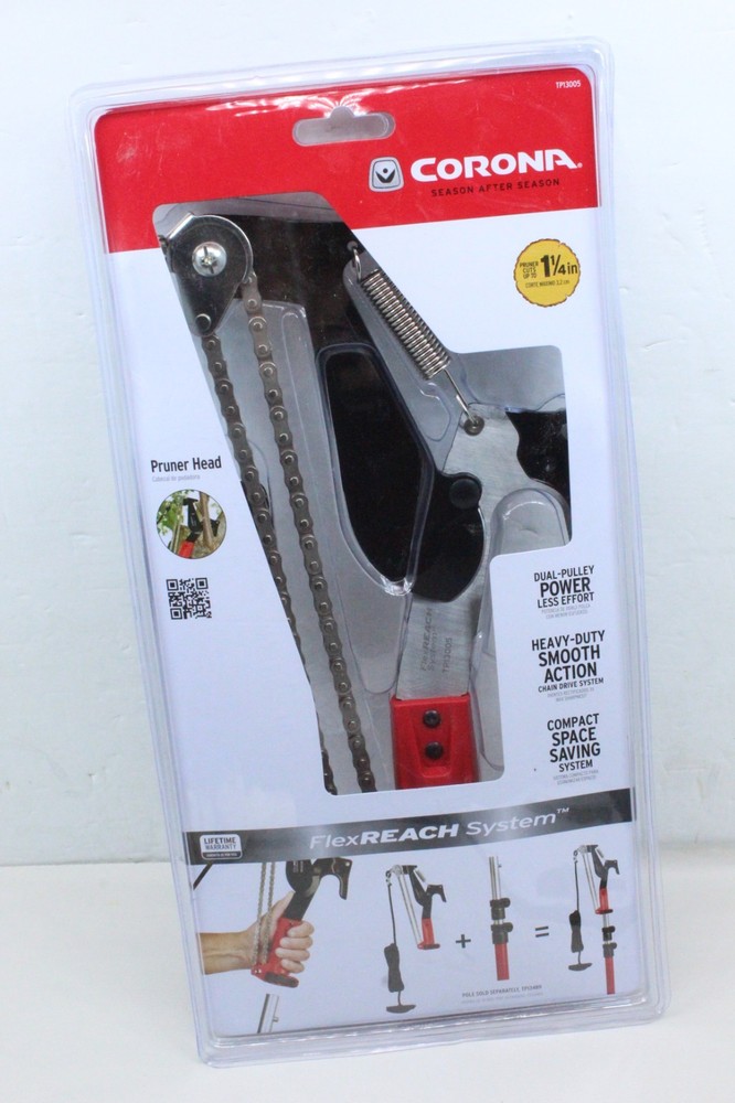 New Corona TP13005 Clipper FlexReach Tree Pruning 1.25" Capacity Head