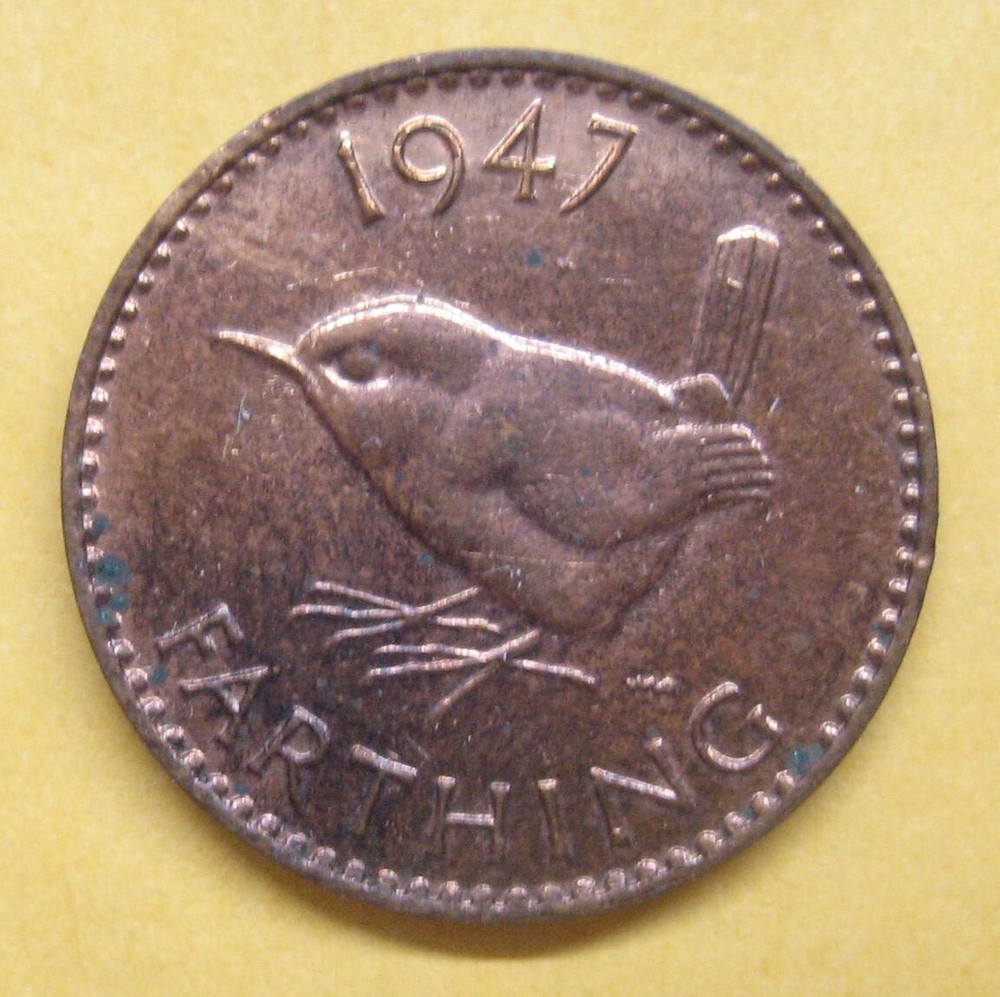 1947 Great Britain Farthing Take a Look