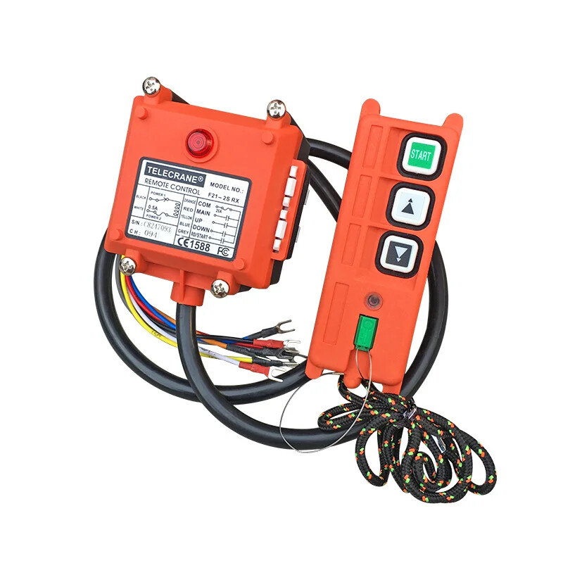 F21-2S Wireless Remote Control Single Speed Winch Industrial Remote Control