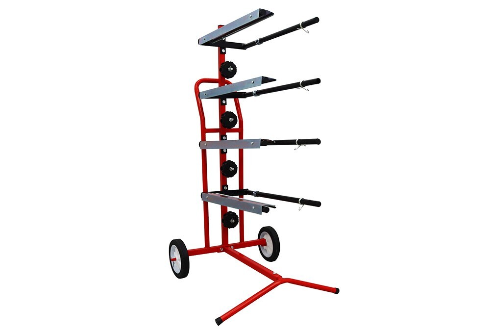 21.7" Mobile Masking Machine Tree Style Station Multiple Rolls for Masking Paper