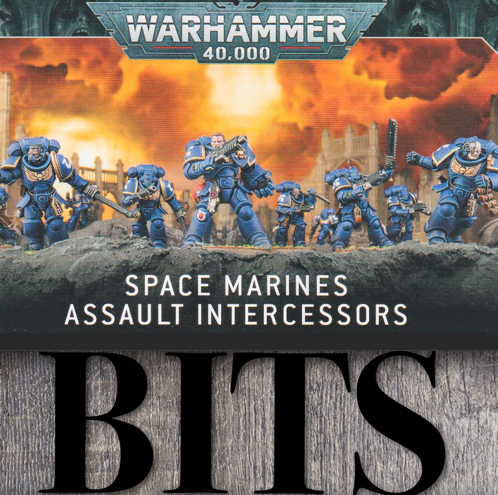 Warhammer 40k Primaris Space Marine ASSAULT INTERCESSOR Bit Bits templar angel