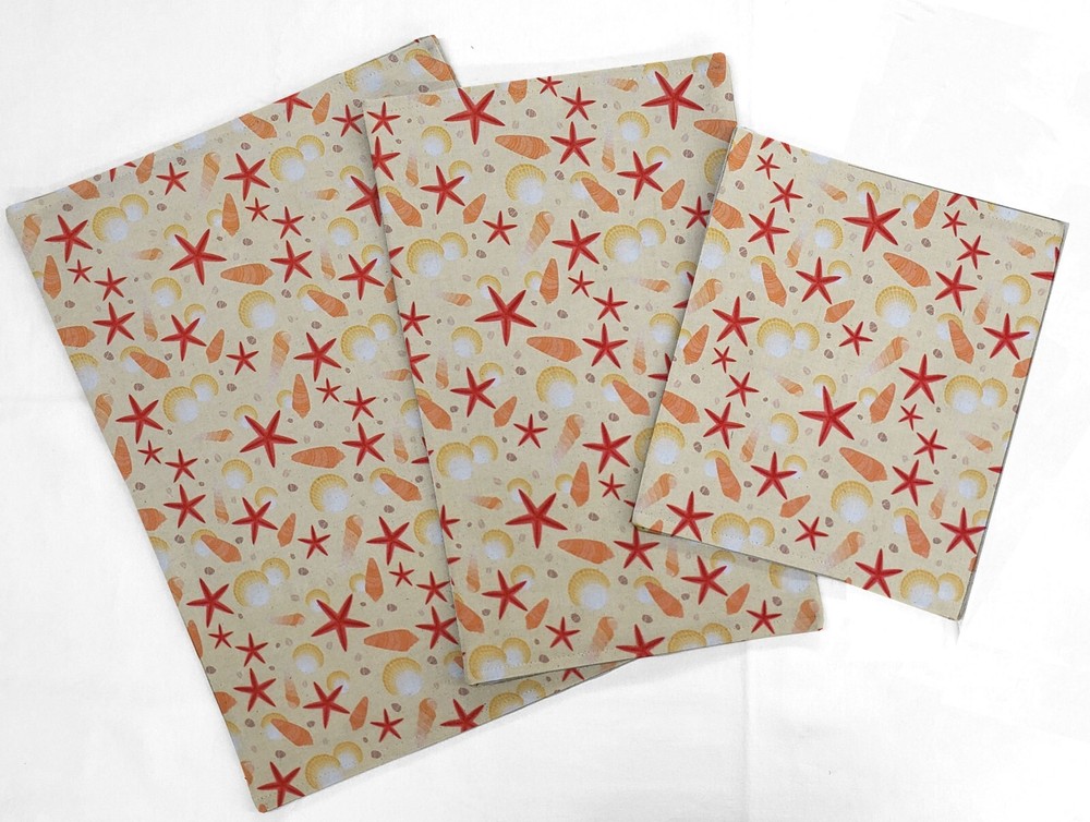 Beach Seaside Countertop Protecting Slider Mats (2 Patterns Available)