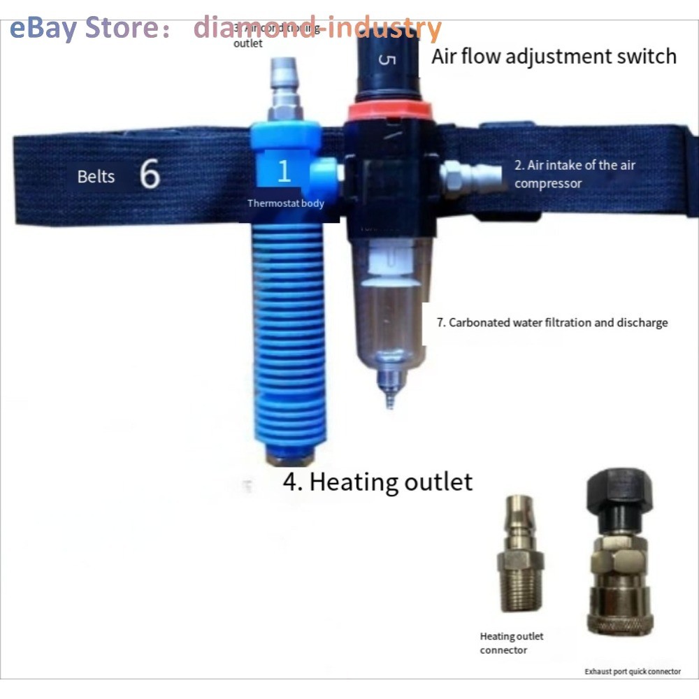 0-10°C Adjustable Temperature Controller Blue Cooling Regulator