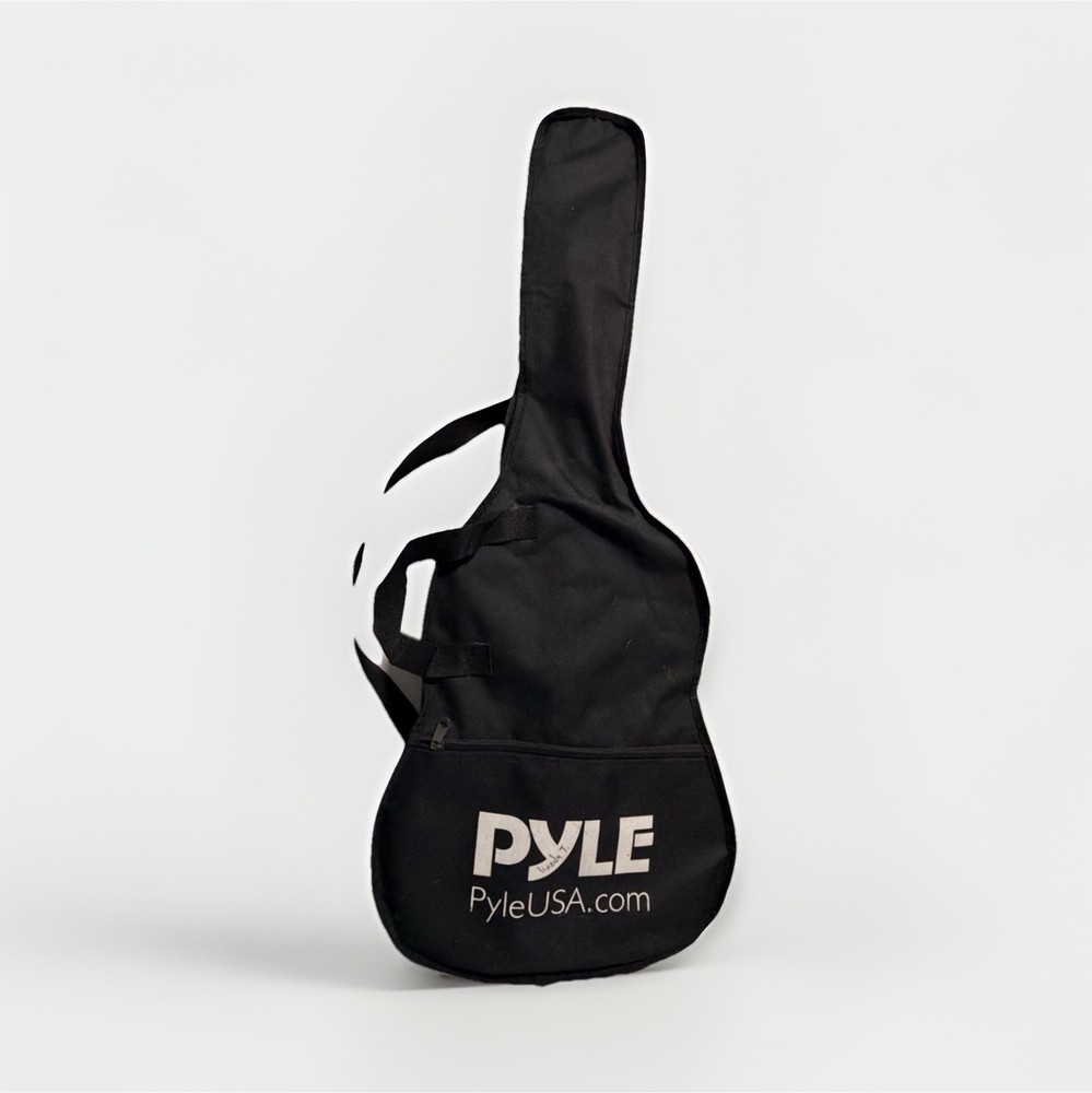 Pyle Classical Guitar 6 String Beige Standard Body with Gig Bag