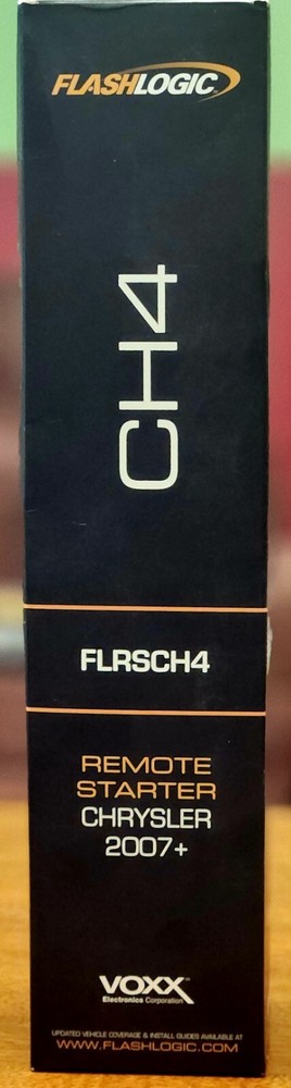 FlashLogic FLRSCH4 Remote Start Module Dodge Jeep Chrysler Ram 1500 VW Harness