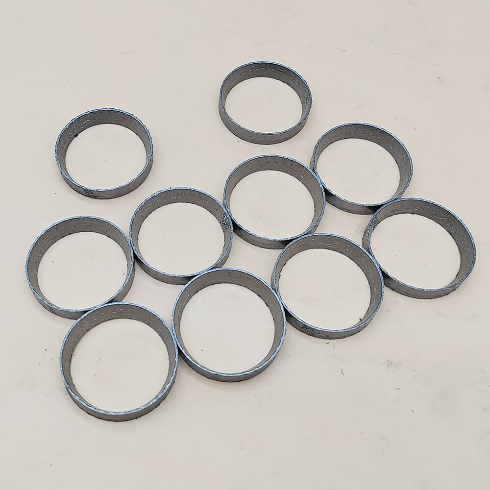 10 Pack Tapered Exhaust Gaskets 65324-83C for Harley Twin Cam Big Twin EVO XL