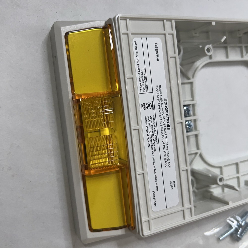 GE G4EWA-A G4EWAA STROBE 24V VDC WHITE