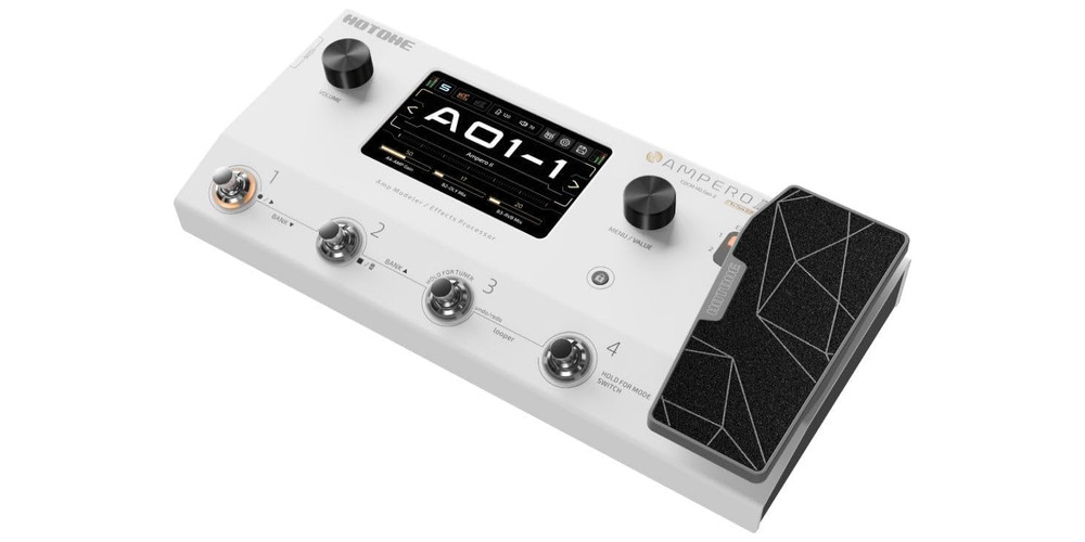 Hotone Ampero II Amp Modeler and Effects Processor Pedal