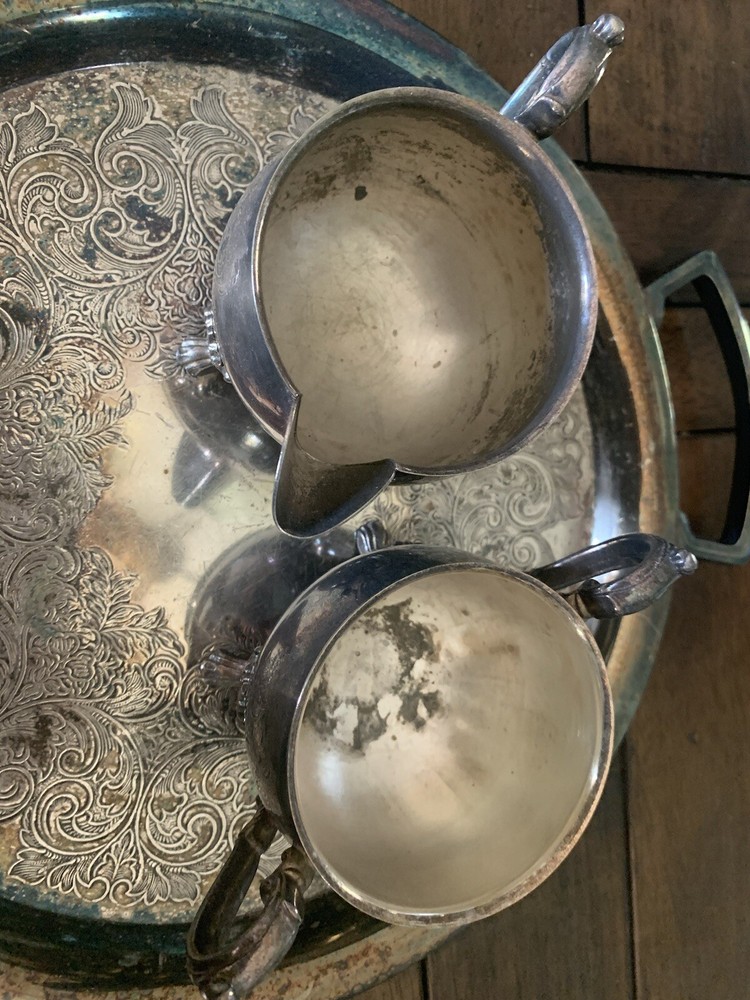 Vintage Silver Plated Tea Set