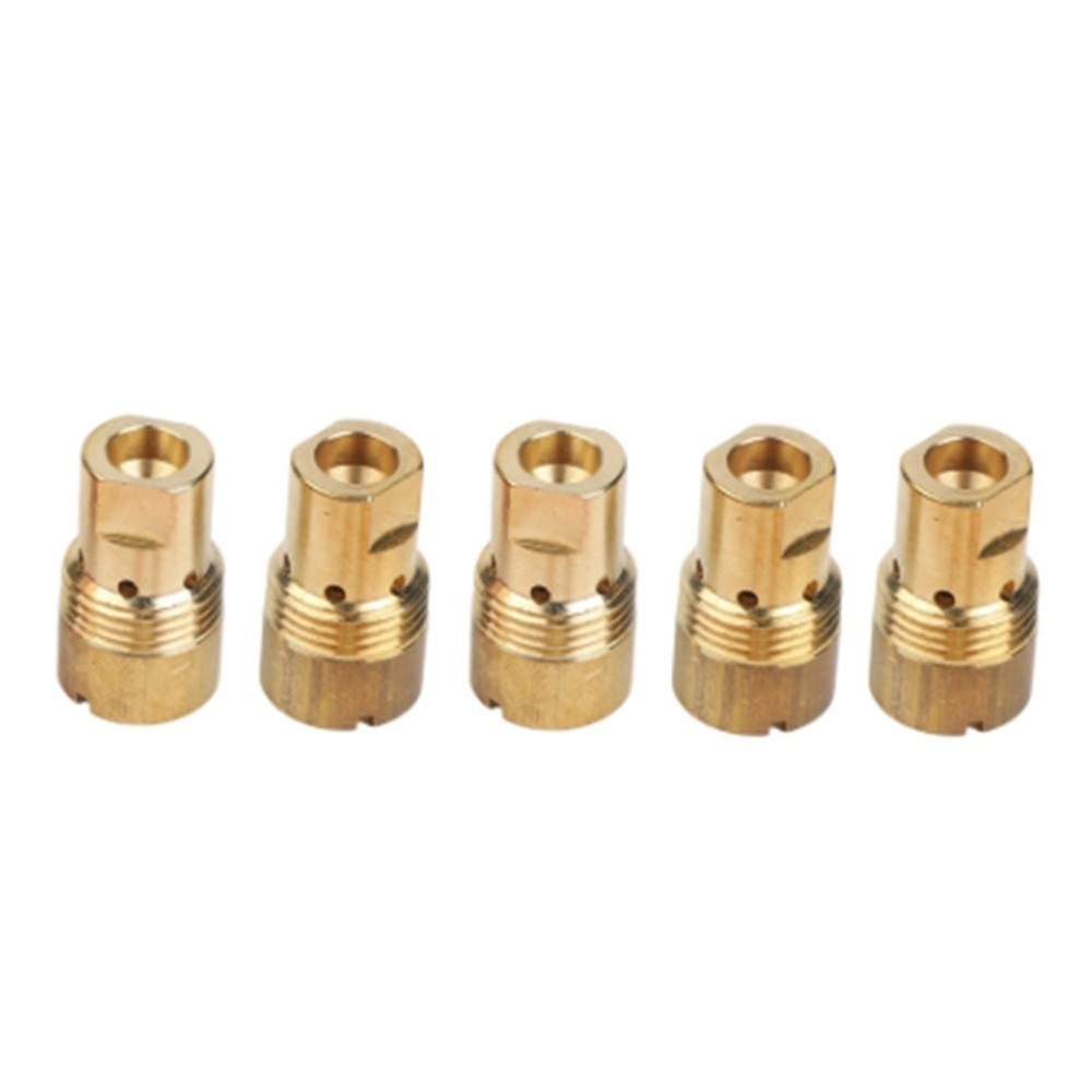 For Bernard MIG Welding Gas Diffuser Brass 5 Pack for Large Nozzle Use