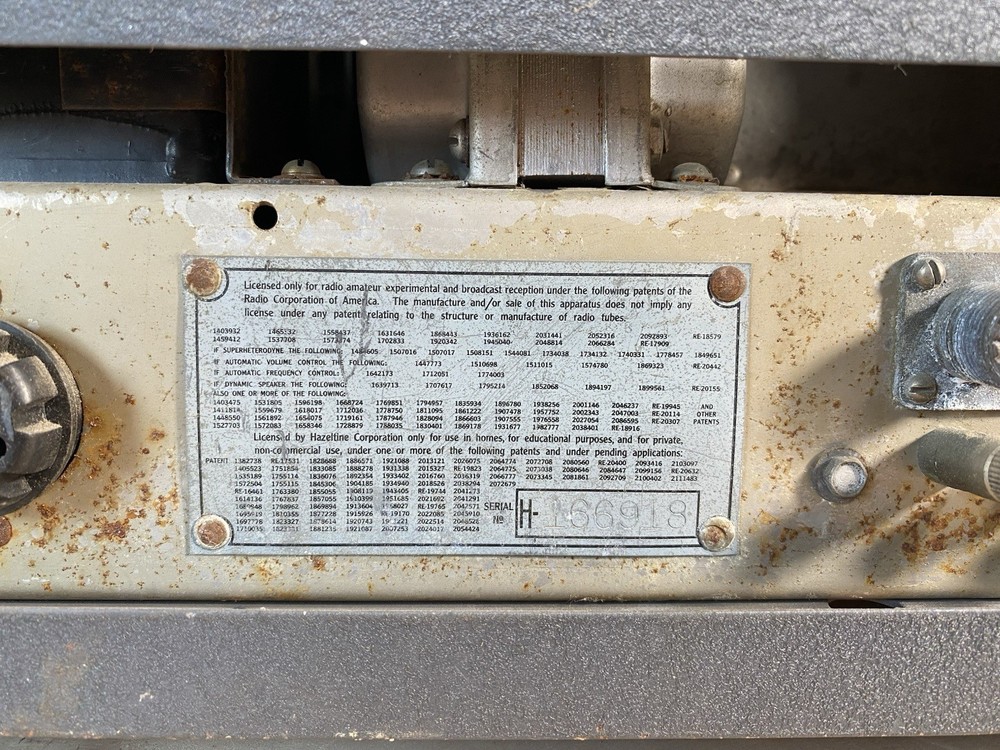 Hallicrafters S-27 Ultra Frequency Communication Receiver /around 1940