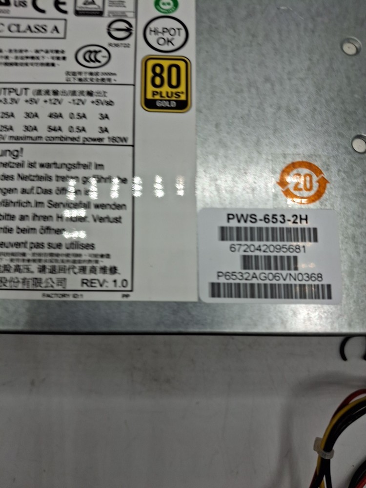 SuperMicro PWS-652-2H 650W Power Supply