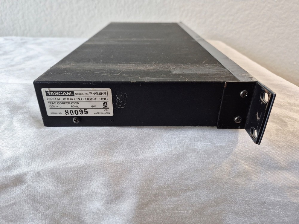 Tascam IF-AE8 HR High Resolution 24bit 96KHz Digital Audio Interface Unit